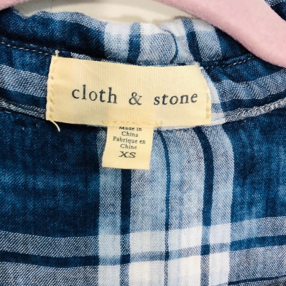 [Anthropologie] Cloth & Stone Button-Down Top - Picture 5 of 6